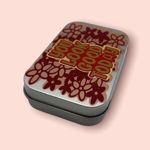 NWT Wool + Pepper Co. YOU LOOK GOOD TODAY Retro Tin